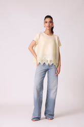 Vence Top - Cream